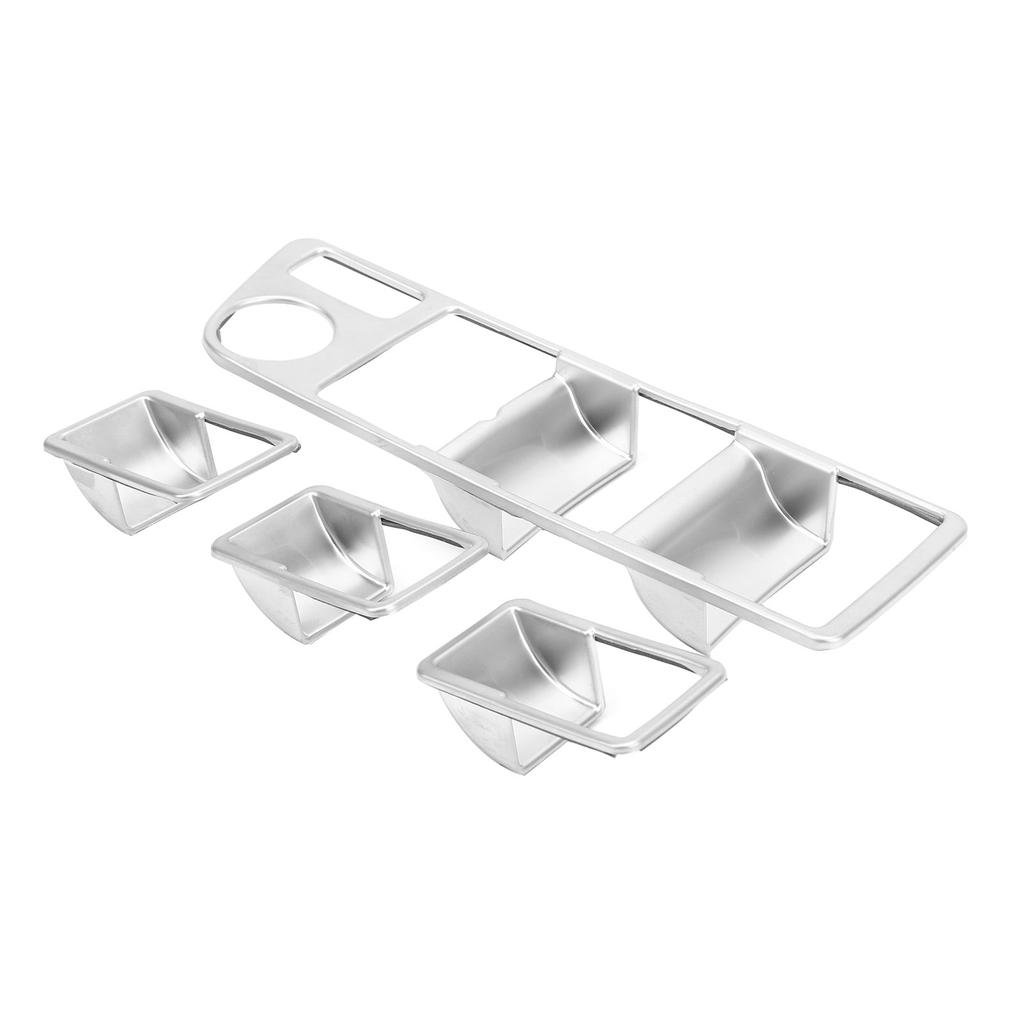 4Pcs Right Hand Drive Window Lift   Panel Decoration Cover Replacement Fit for Harrier Venza XU80 2020 2021