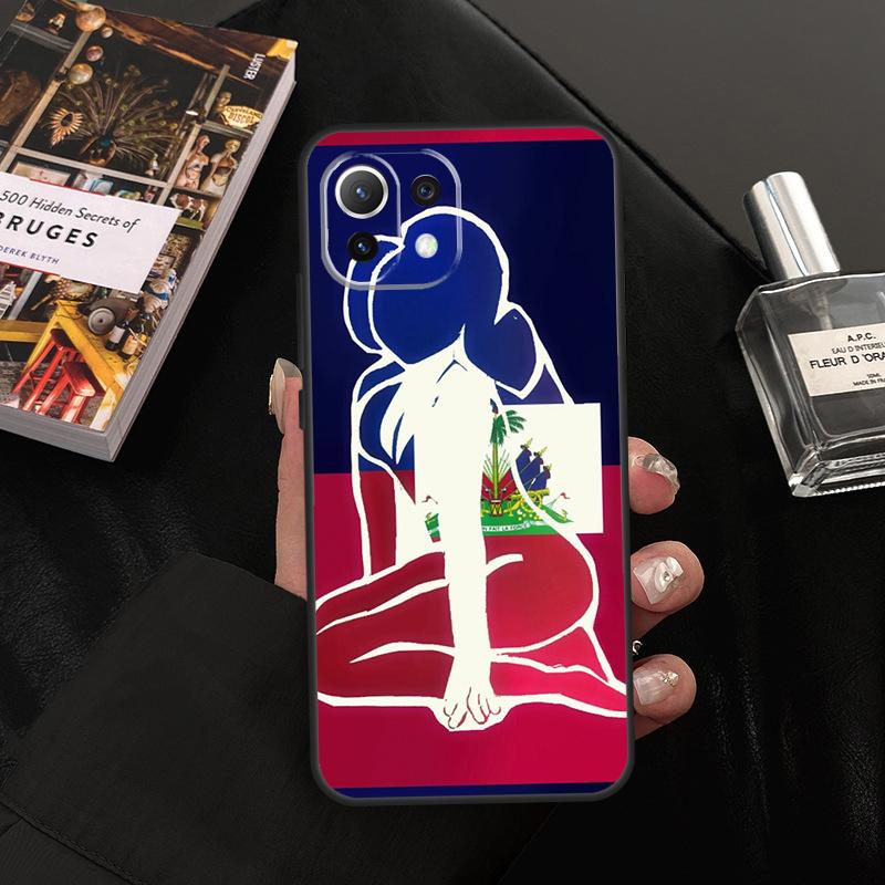 

Haiti Haitian Flag Case For Xiaomi 11T 12T 13T 14T Pro 13 14 15 Ultra POCO X7 Pro X3 X5 X6 F5 F6 M6 Pro Cover Xiaomi 14