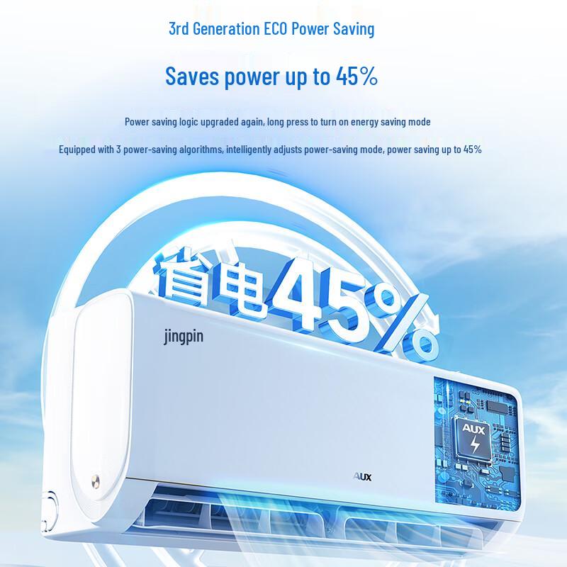 Aux Jingyue 1 HP Inverter Wall-Mounted Smart Air Conditioner