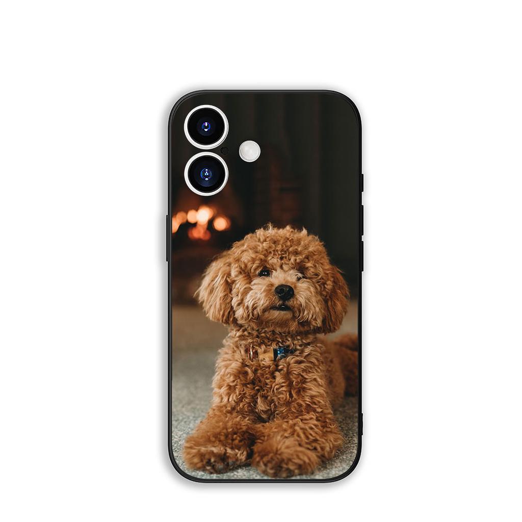 Funda Coque Cover for Samsung Galaxy A55 A56 A25 A36 A54 S8 S9 S21 S20 FE A53 A13 A12 A14 A33 A70 A71 A51 A21S Case Poodle Dog