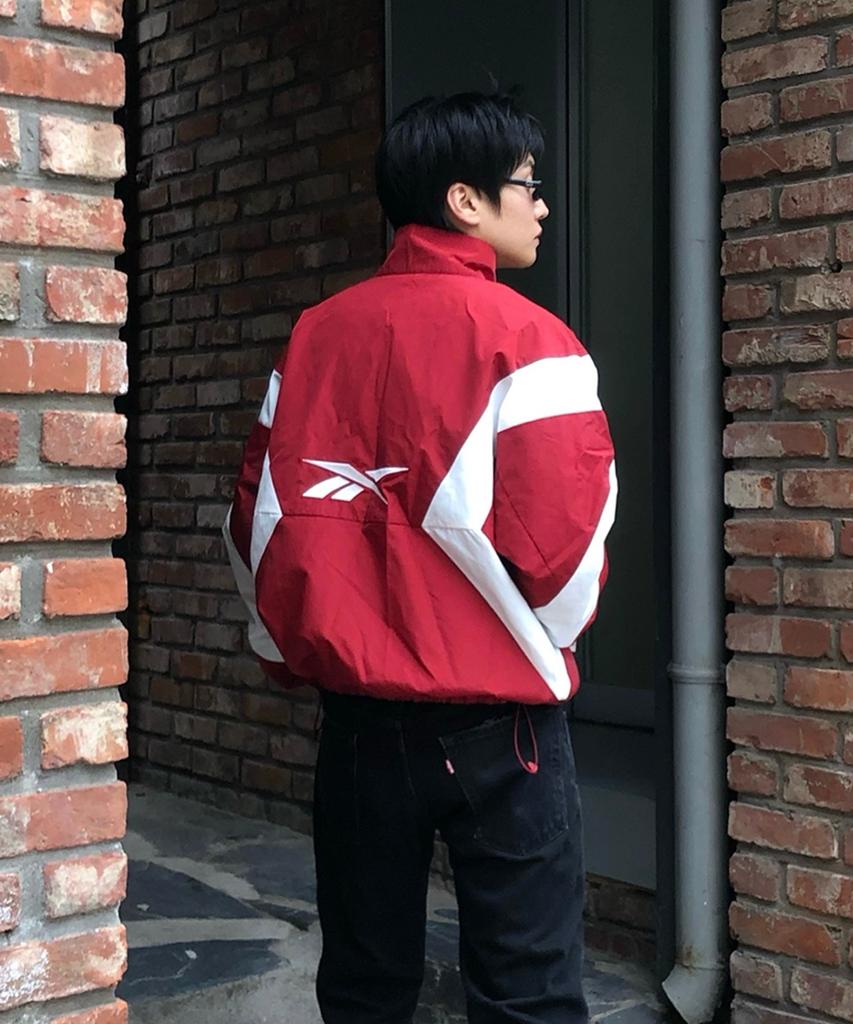 Reebok New Dna Windbreaker - Red