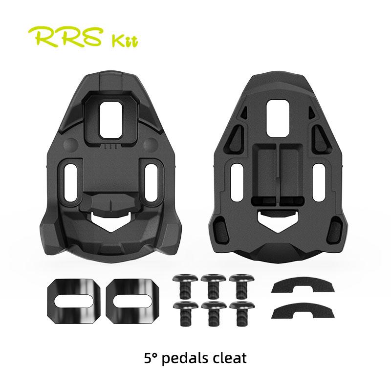 RRSKIT Bicycle Pedal Cleats Bike Self-Locking Pedal Cleat For Time Cycling Pedal Shoes Cleats For Xpresso/Xpro/lclic Pedals 5 degree
