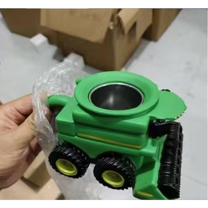Handcrafted Tractor Coffee Mug 11 Ounces Semi-trailer Shaped Coffee Cup Creative Gift for Farm and Truck Lovers Driver