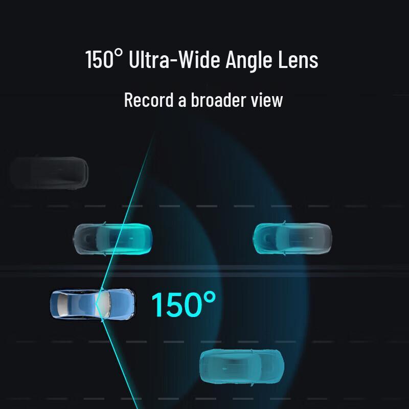 360 G300plus 2K Ultra HD Dash Cam with Blacklight Night Vision (CN version)