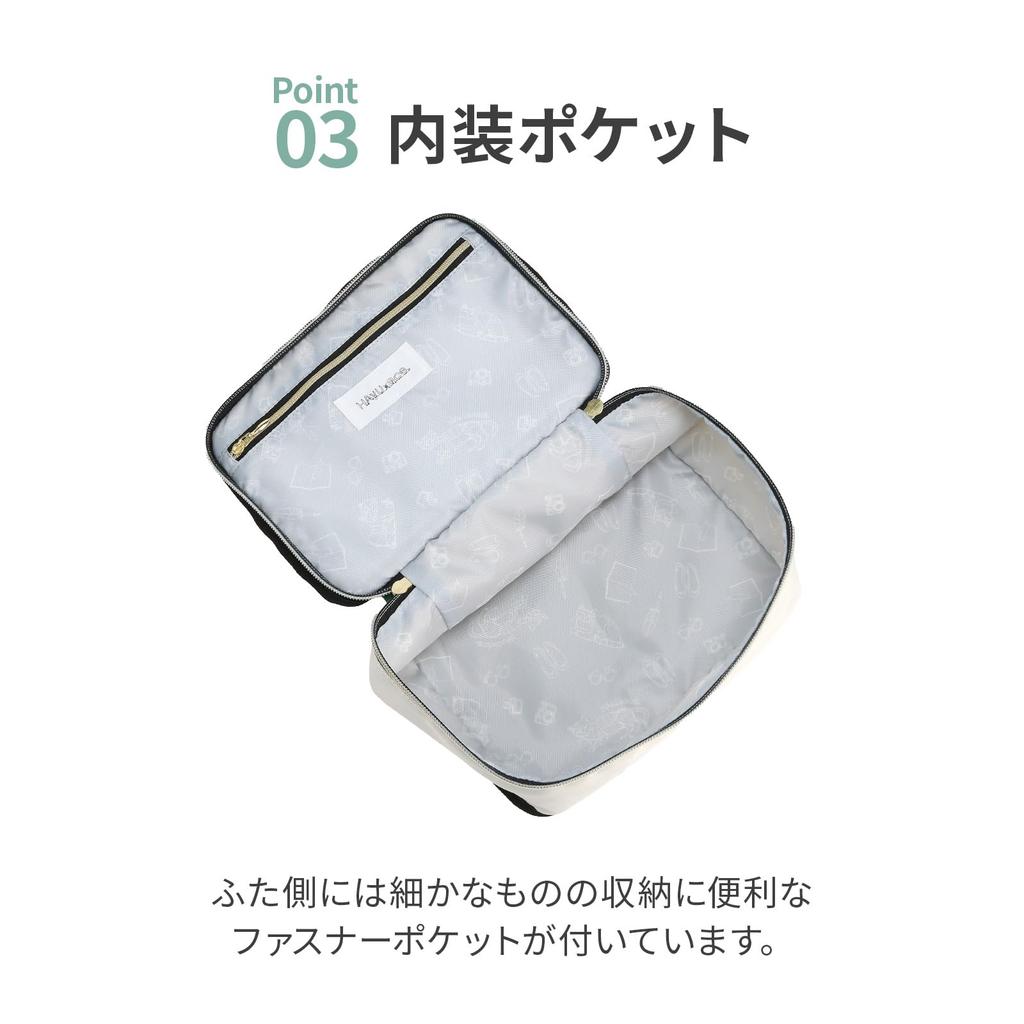 HAyU x Packing Small Travel 17821 Ivory [Ace Tokyo] ace. Pouch, Size, Accessory,