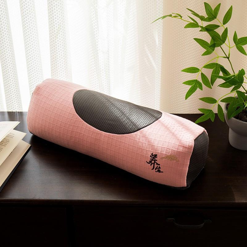 Cotton Cover Buckwheat Pillow Single Bed Adult Neck Support Natural Sleep Aid Home Bedroom