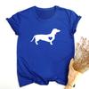 Dachshund Love Dog T Shirt Doxie Shirt Wiener Dog Shirt Streetwear Tumblr T Shirts Women Causal