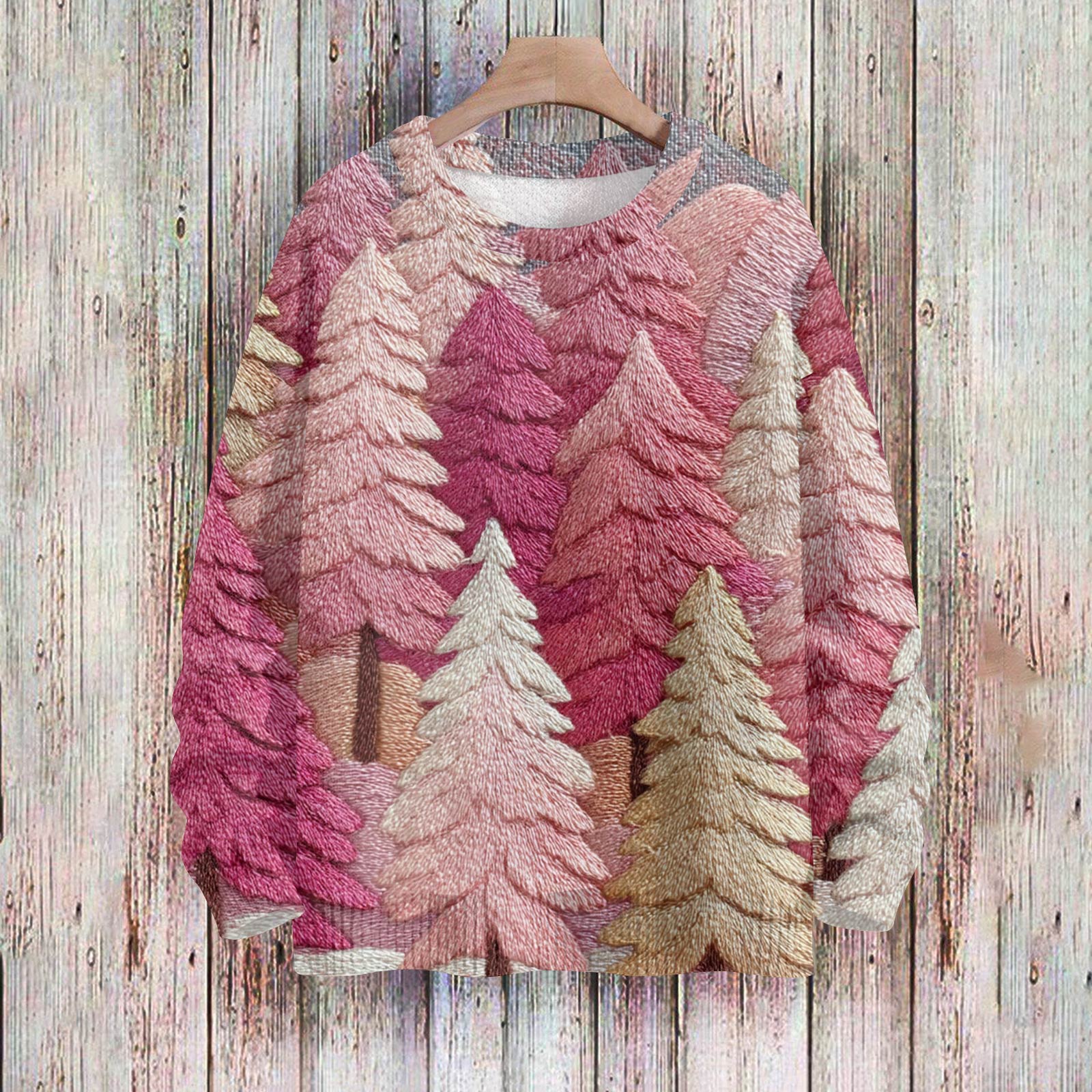 

Рождественские толстовки для женщин Вязаный свитер Милая рубашка Осенний свитер с круглым вырезом Топы XXXL