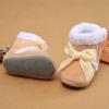 New Fashion Comfortable Shoes Newborn Baby Girls Boys Soft Booties Solid Pompom Snow Boots Infant Toddler Newborn Warming Shoes