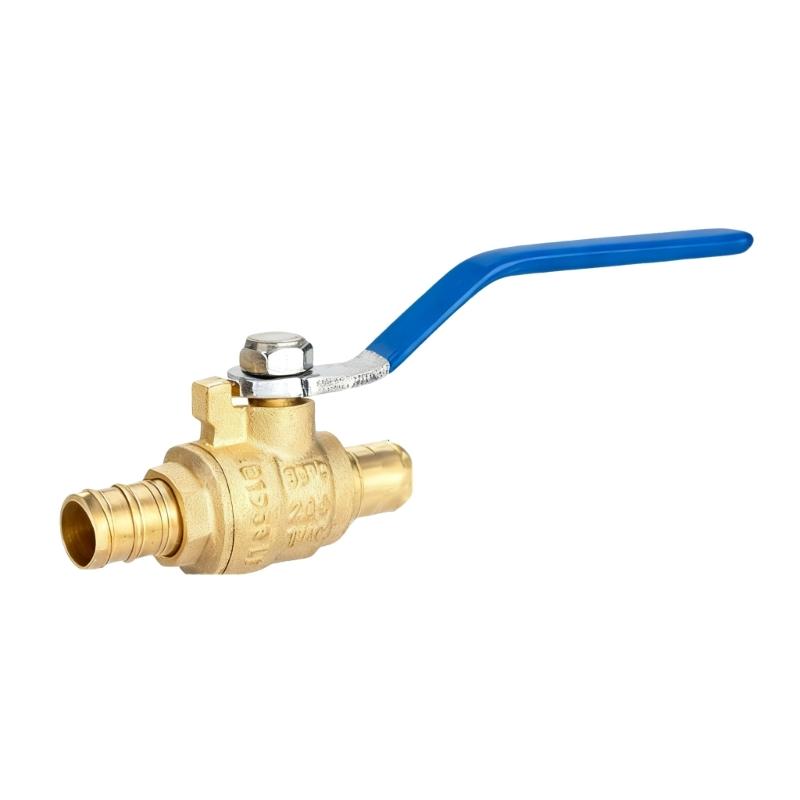 Hose Barb Shut off Ball Valves Leakproof Fitting Universals PEX B Pipe Valves Flows Control For Home Industrial Use