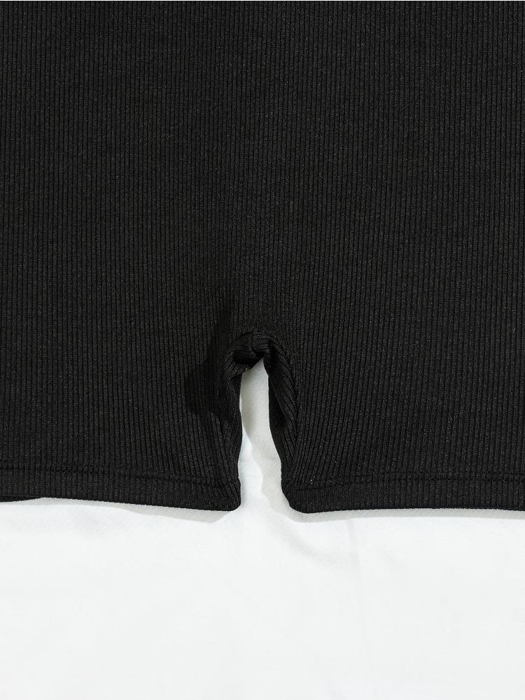 Shorts One Piece Yoga Jumpsuit Seamless Sports Fitness Wear Sexy Slim Hip Lifting Women Fashion Beach Vacation Casual Wear