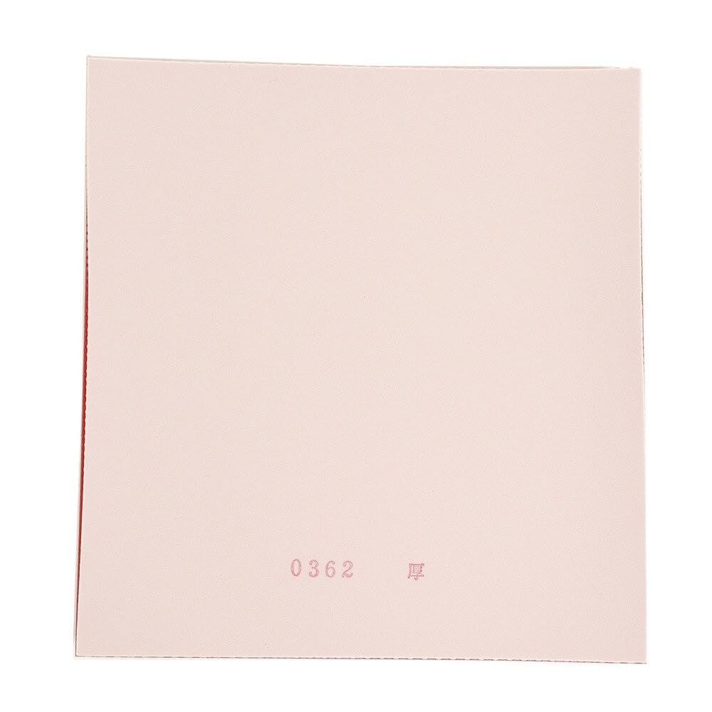 Nittaku Cauciuc Tenis de Masă Hammond Back Soft, Elasticitate Mare, Roșu Gros, NR-8527