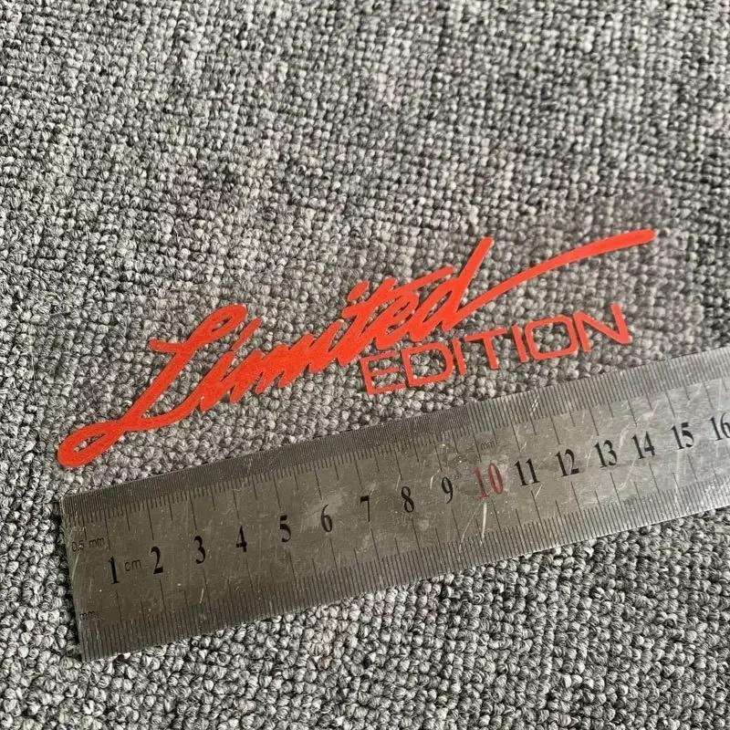 Vinyl Sticker Window Sticker Car-styling 3D LIMITED EDITION Decoration Reflective Laser Decal For Car Accessories