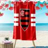 Telo Mare con Stampa Logo Flamengo2, Grande Morbido Asciugatura Rapida per Spiaggia Campeggio Nuoto