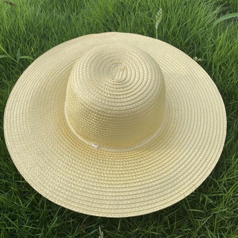 Ronglv Large Brim Sun Protection Straw Hat