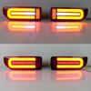 Car LED Tail Light Assembly Fit For Suzuki Jimny 2019-2024 Modified Car Accessories Taillights Rear Brake Lamp Turn Signal Light