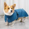 Waterproof Fleece-Lined Dog Raincoat Winter Warm Outdoor Jacket Small Medium Large Breeds