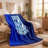Lech Poznan Print Flannel Blanket Soft Warm Sofa Bed Throw Blanket For Home Office Bedroom