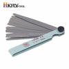 100mm Length Metric Feeler Gauge 17 Blade Gap Filler 0.02-1.00mm Thickness Measurement Layout Tool