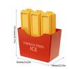 Household French Fry Shape Ice Making Molds Rectangular Portable Ice Maker Tool Cold Drink Accessories for Household
