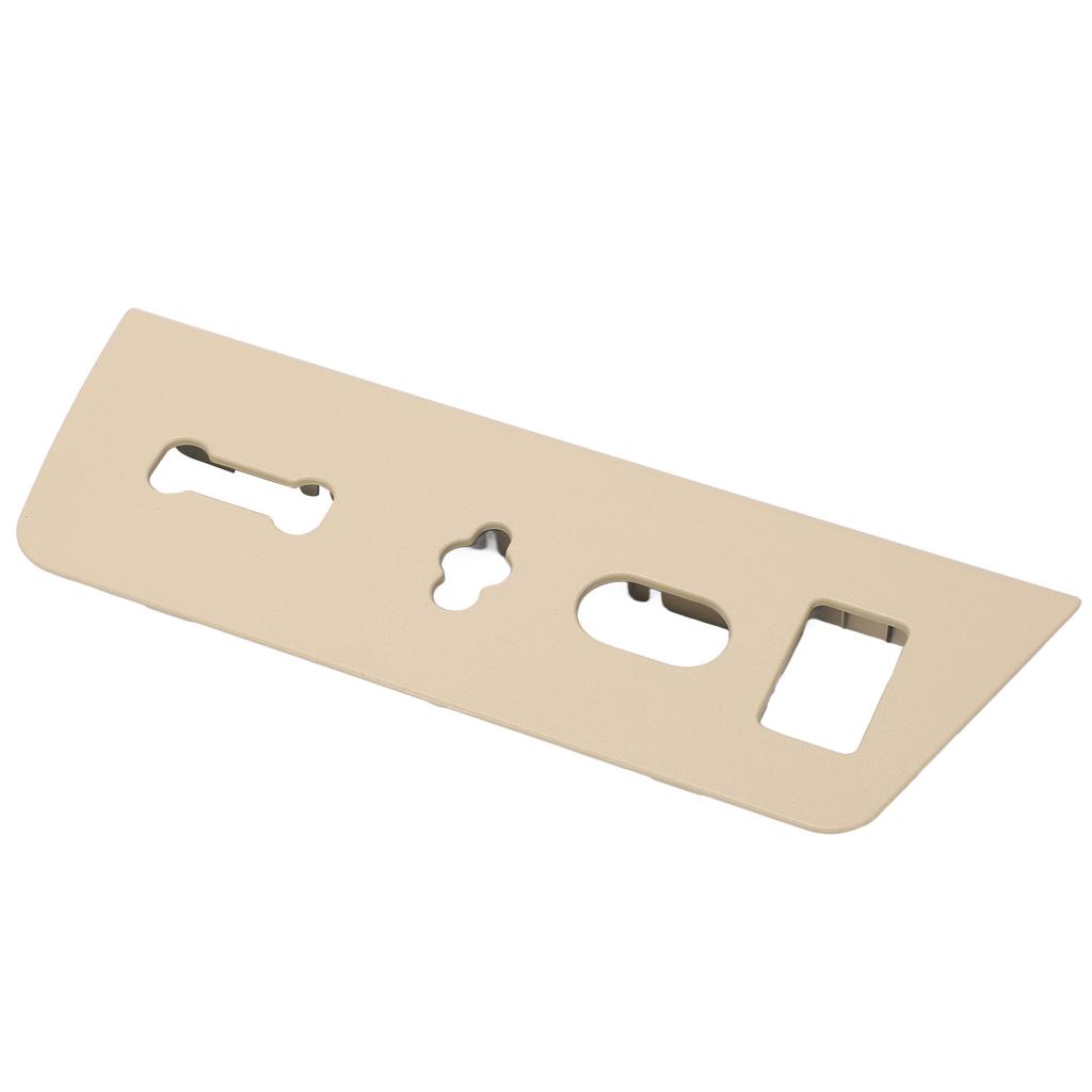 Driver Seat Switch Panel 4 Holes 9L3Z 14A706 MA Seat Adjustment Housing Replacement for Ford 2009‑2014 Beige