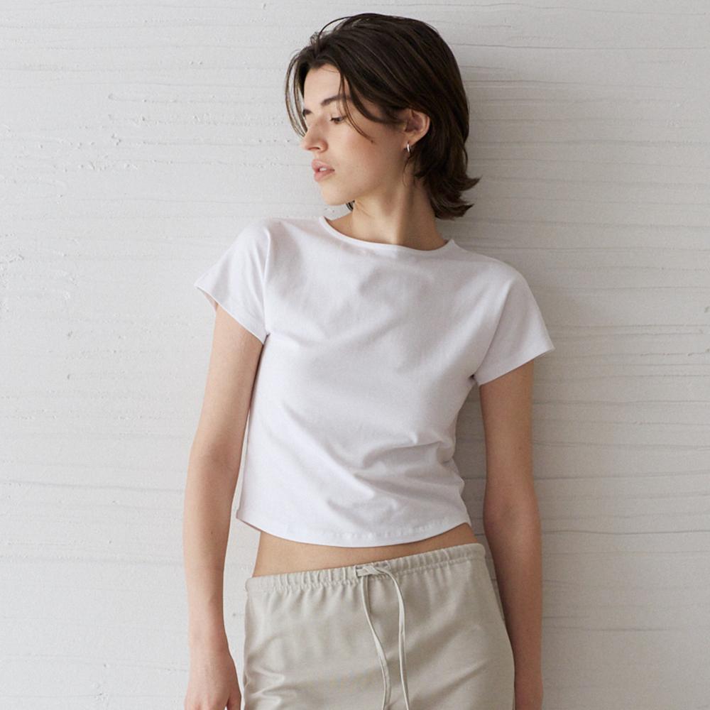 NOEUD Seamless-Line Tee (Ivory)