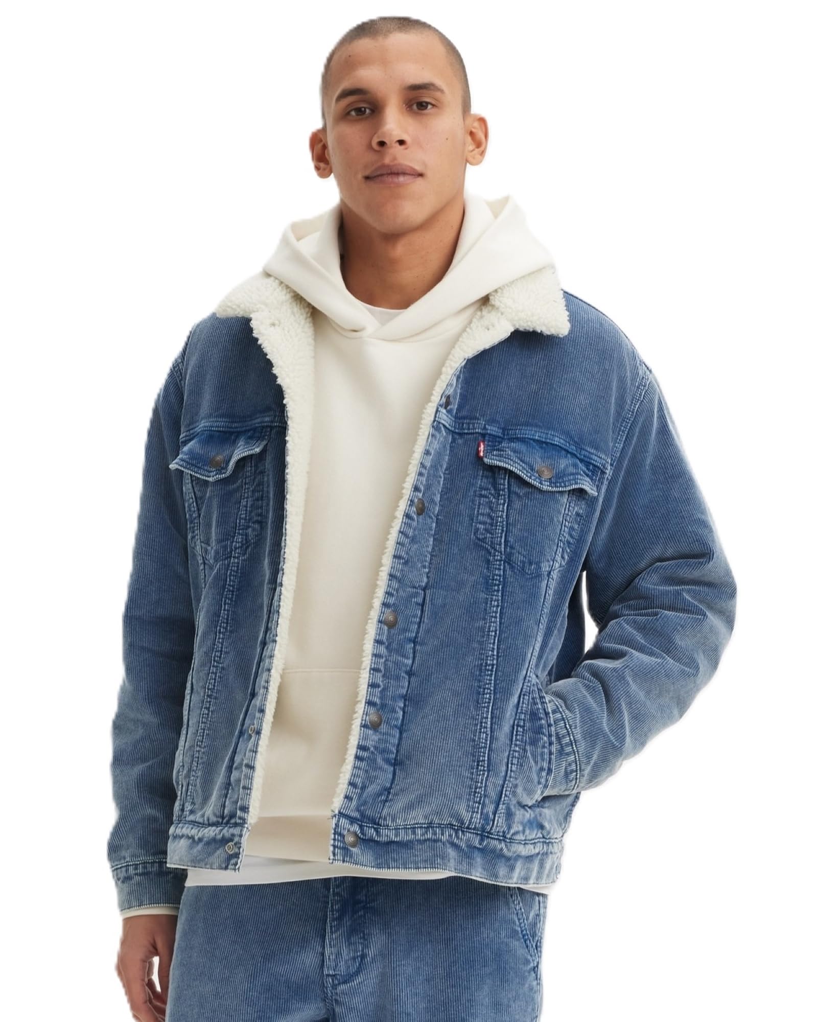 Levi s Relaxed Fit Sherpa Trucker Jacket A5784-0016 US S