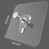 50-10PCS Self-adhesive Wall Hooks For Photo Frame Clock Strong Adhesive Transparent Nails Wall Hook Hangers Hanging Nail Holders