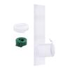 Practical Sliding Window Seal Set for Portable Air Conditioner and Dryer Full Sealing Waterproof Adjustable Designs