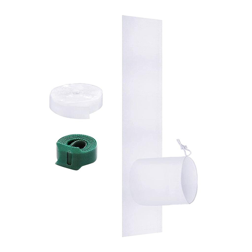 Practical Sliding Window Seal Set for Portable Air Conditioner and Dryer Full Sealing Waterproof Adjustable Designs