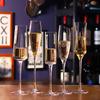 220 ML Crystal Champagne Flute Goblet Wine Glass Moet Glasses Cup for Bar Household Wedding Party Sparkling Wine Cocktail Glass