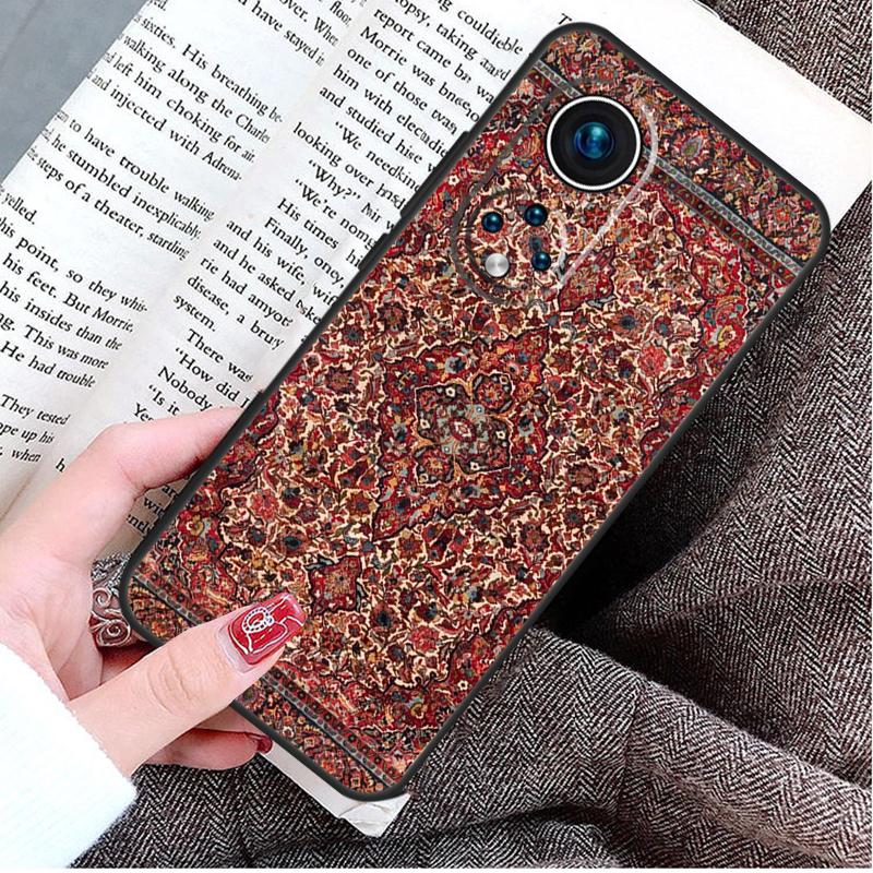 Persian Carpet Floral Pattern Case For Honor Magic 5 6 7 8 Pro Honor Win RT X9d X9c X9b X9a X8c X8b 50 70 90 400 200 Lite
