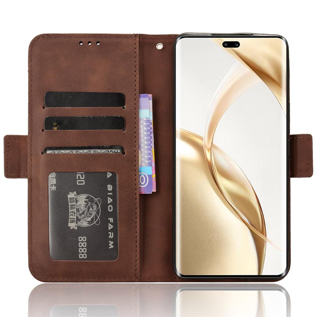 For Honor 200 Pro 5G Case Multiple Card Slots Leather Phone Cover