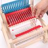 1 kit de telar de tejer multi-artesanía de madera, herramienta de máquina de tejer lana DIY manual, proyecto creativo de hilo de lana para tejer a mano