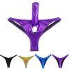1 stk Menn Sexy Undertøy Ball Hull Thong Undertøy Lukket Penis Slire M~XL