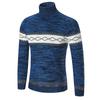 Men's Sweater High Neck Sweater Solid Color Slim Bottoming Sweater
