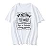 Father's Day Gift 1966 1967 1968 1969 1970 Novelty All Original Birthday Gift T-Shirt Big Size Clothes Novelty Print T Tshirt