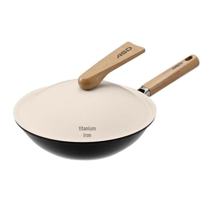ASD Titanium Authentic Iron Series Wok 32cm