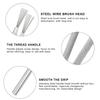 7 Pin Feather Wire Texture Ceramics Tools Polymer Clay Sculpting Modeling Tool DIY Pottery Brush Pottery Tools Cake Accessories