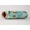 Golden Flower Multicolour Designer Printed 100% Pure Copper Bottle 1 Litre | Beautiful Bottle