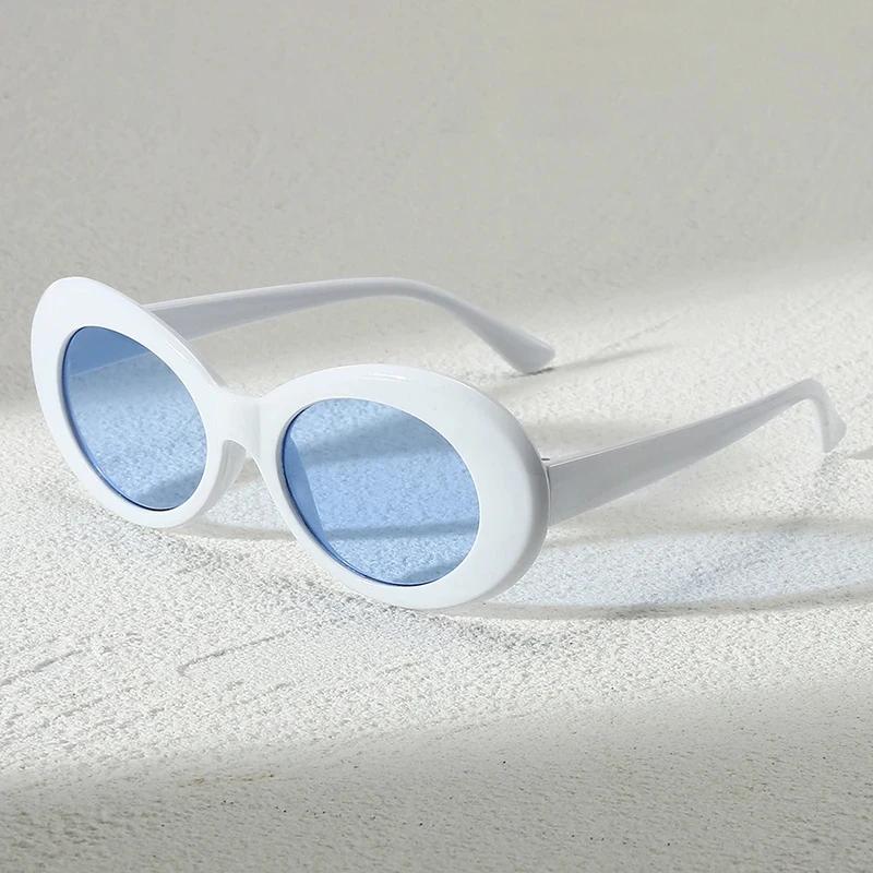 123Pcs Fashionable Oval Frame Glasses With Retro Academic Style Suitable For Street Pography And As A Holiday Gift