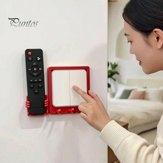 Vintage Home Decor Switch Hook, Wall Mounted Space Saving Design, Remote Control Durable Coat Hooks Storage Box, Key Holder for Living Room