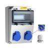 Waterproof Construction Power Distributor Empty Wall Distributor 230V 16A Socket Outdoor Waterproof Distribution Box