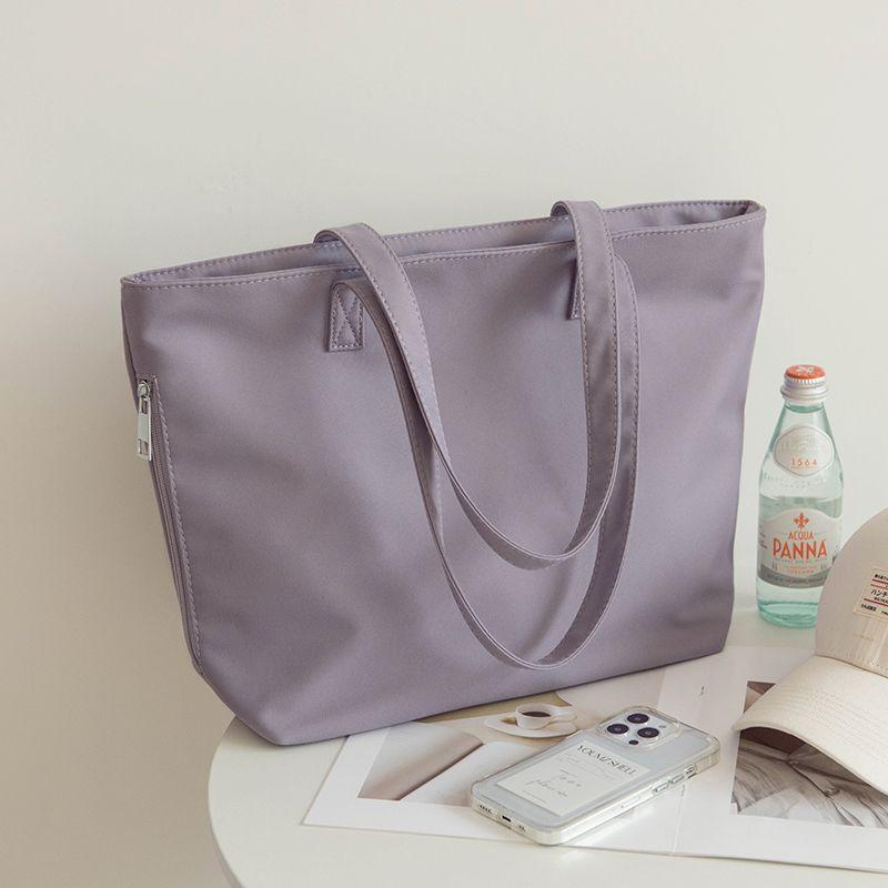 

Bag Female Leisure Work Student Easiest for Match Canvas Bag Purple