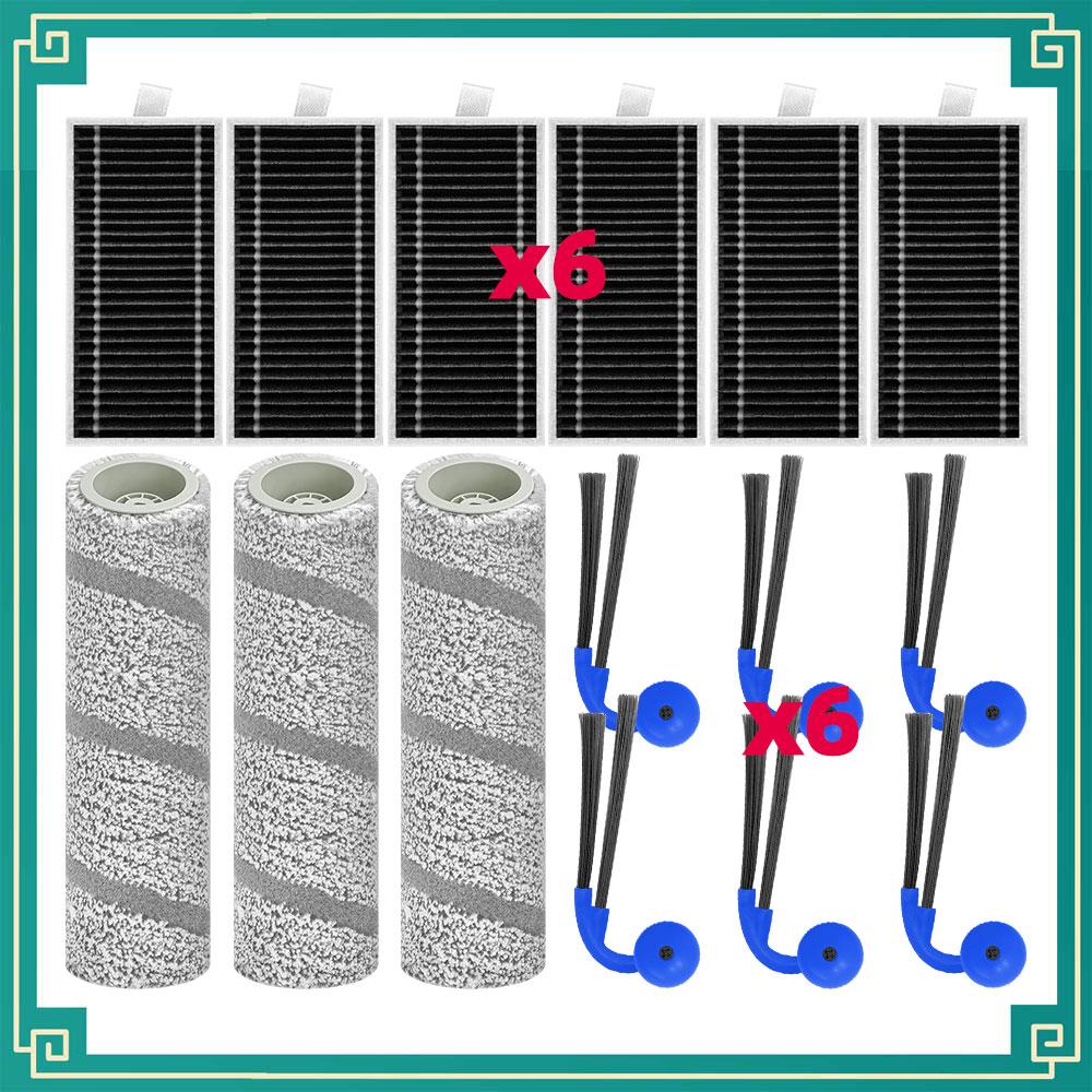 Fit For Ecovacs Deeboot X11 Omnicyclone / X11 Pro Omni Vacuum Spare Parts Accessories Main Side Brush Hepa Filter Roller Mop