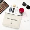 Ladies, Makeup Bag, Travel Storage Bag, Gift for Good Friends, Letter Bag, Logo Printable, Travel Makeup Bag, Wedding Souvenir Bag