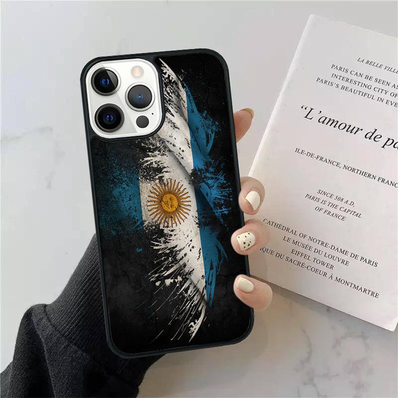 Argentine National Flag Phone Case Cover For iPhone 17 Air 15 13 Pro Max 16 14 Plus 11 12 Apple max