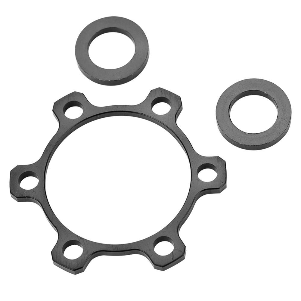 1 set Aluminium Alloy Bike Hub Conversion Lightweight Front and Rear Hub Conversion Adapter Easy Installation Bike Hub Adapter