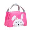 Cute Cartoon Printed Lunch Bag Kids Student School Lunch Bags Thermal Insulation Oxford Cloth Handbag Waterproof Storage Bags