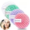 1pcs Makeup Remover Microfiber Cotton Pad Cosmetics Washable Makeup  Towel Cleaning Sponge Skin Care Tool Washcloth